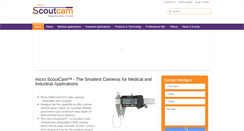 Desktop Screenshot of microscoutcam.com